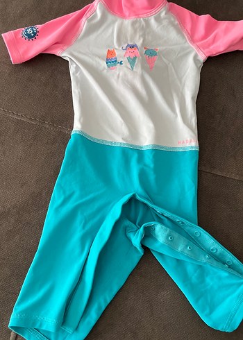 Pembe Çocuk Mayo Takımı ve ayakkabısı - Görsel 3