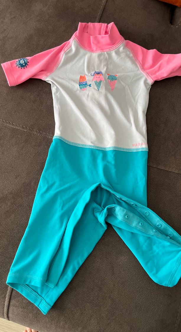 Pembe Çocuk Mayo Takımı ve ayakkabısı - Görsel 3