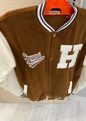 Düğmeli Kahverengi Kadın Streetwear Ceket - Görsel 6