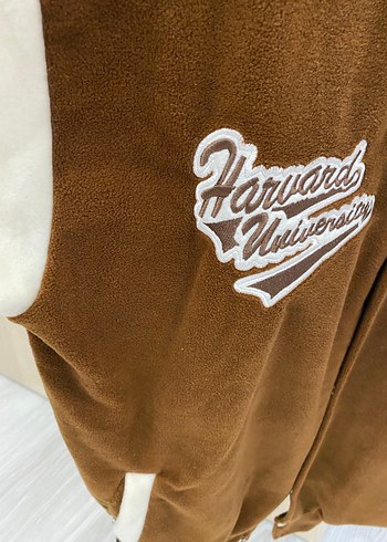 Düğmeli Kahverengi Kadın Streetwear Ceket - Görsel 2