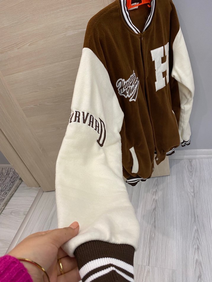 Düğmeli Kahverengi Kadın Streetwear Ceket - Görsel 4