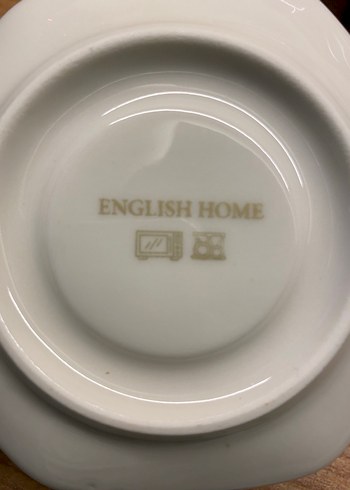 Beyaz Gold Kenarlı İkili Fincan Takımı - Görsel 2