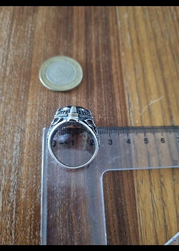 925 ayar has gümüş akrep işlemeli - Görsel 7