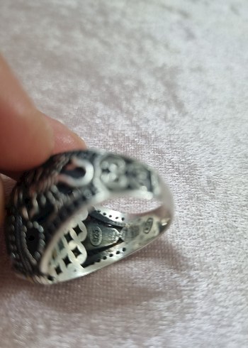 925 ayar has gümüş akrep işlemeli - Görsel 8