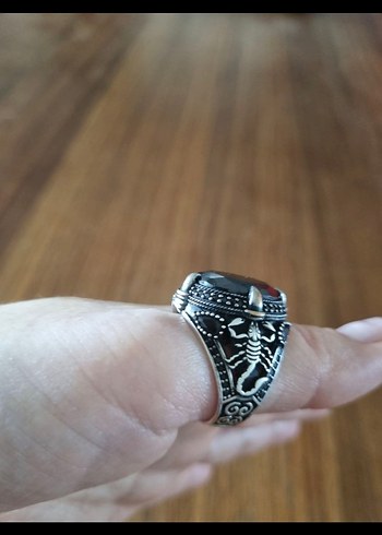 925 ayar has gümüş akrep işlemeli - Görsel 5