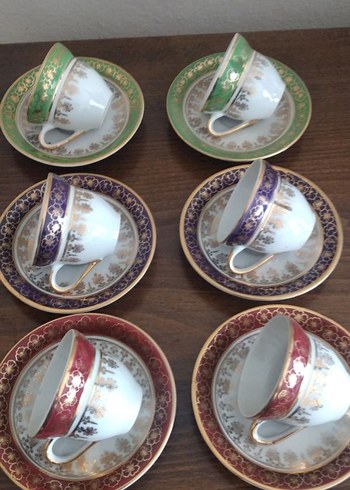 Vintage İstanbul Porselen fincan takımı