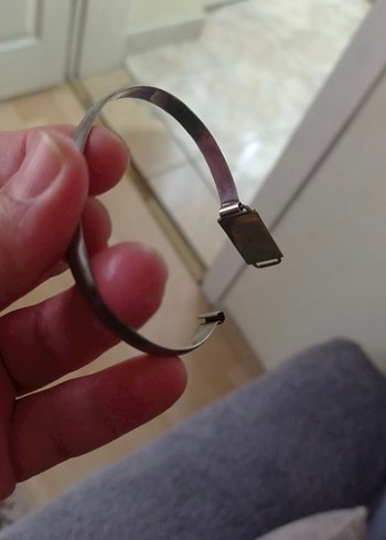 925 ayar unisex gümüş bileklik - Görsel 7