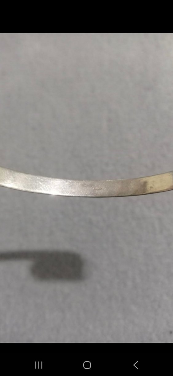 925 ayar unisex gümüş bileklik - Görsel 5