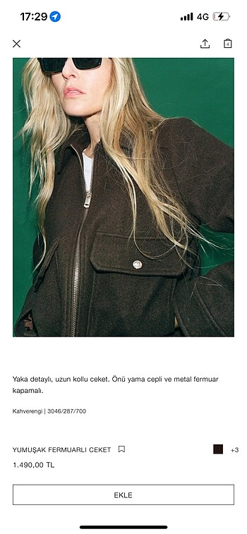 Zara Ceket