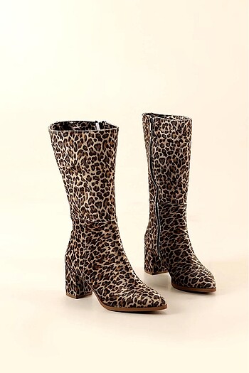 Leopar Desenli Çizme