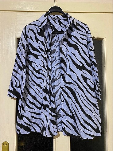 Zebra Desenli Gömlek
