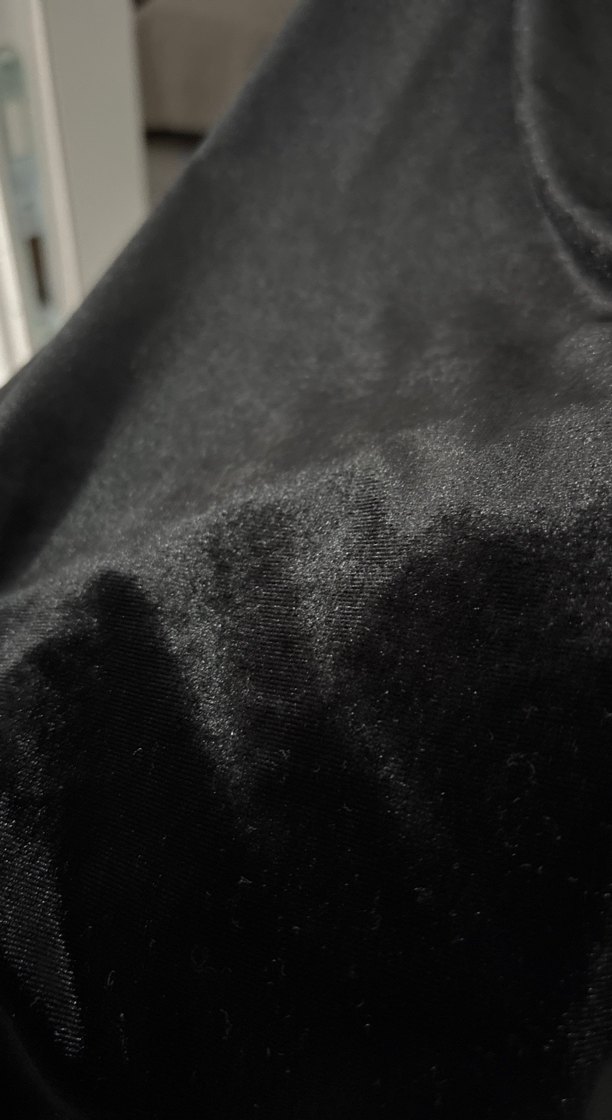 Siyah Uzun Kollu Drapeli Kadın Elbise - Görsel 3