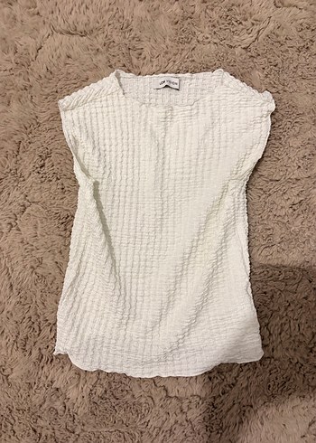 Beyaz Keten Rahat Kesim Kadın takım - Görsel 3