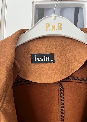 Kahverengi Süet Kadın Deri Ceket - Görsel 3