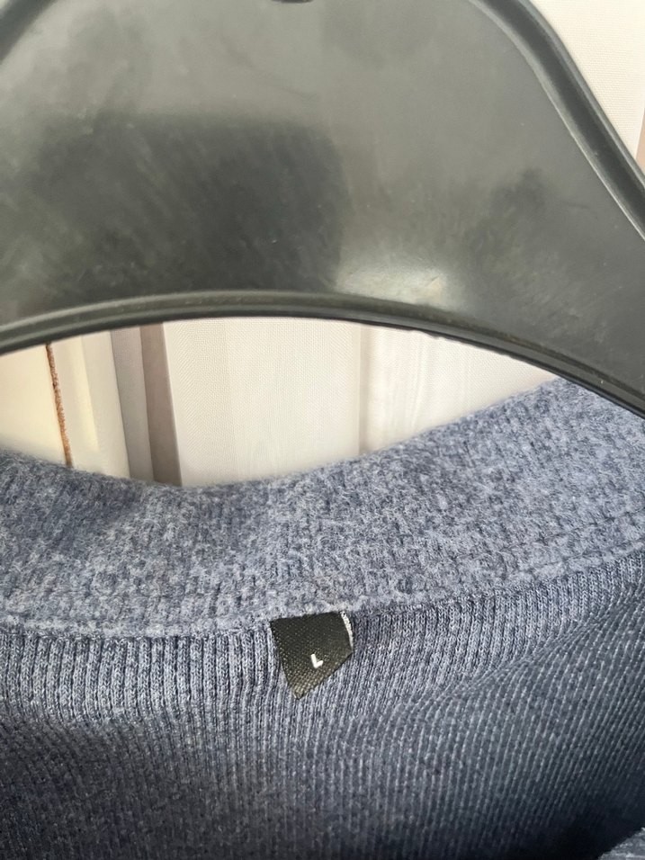 Düğmeli Gri Denim Kadın Hırka - Görsel 3