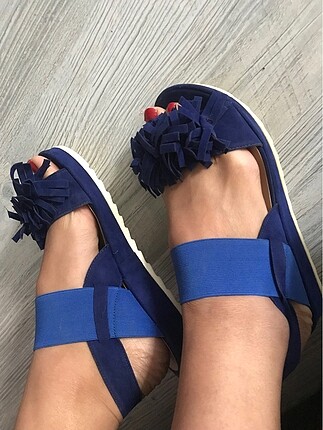 Diğer Lacivert-mavi sandalet