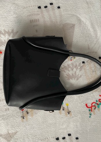 Siyah Deri çanta - Görsel 2