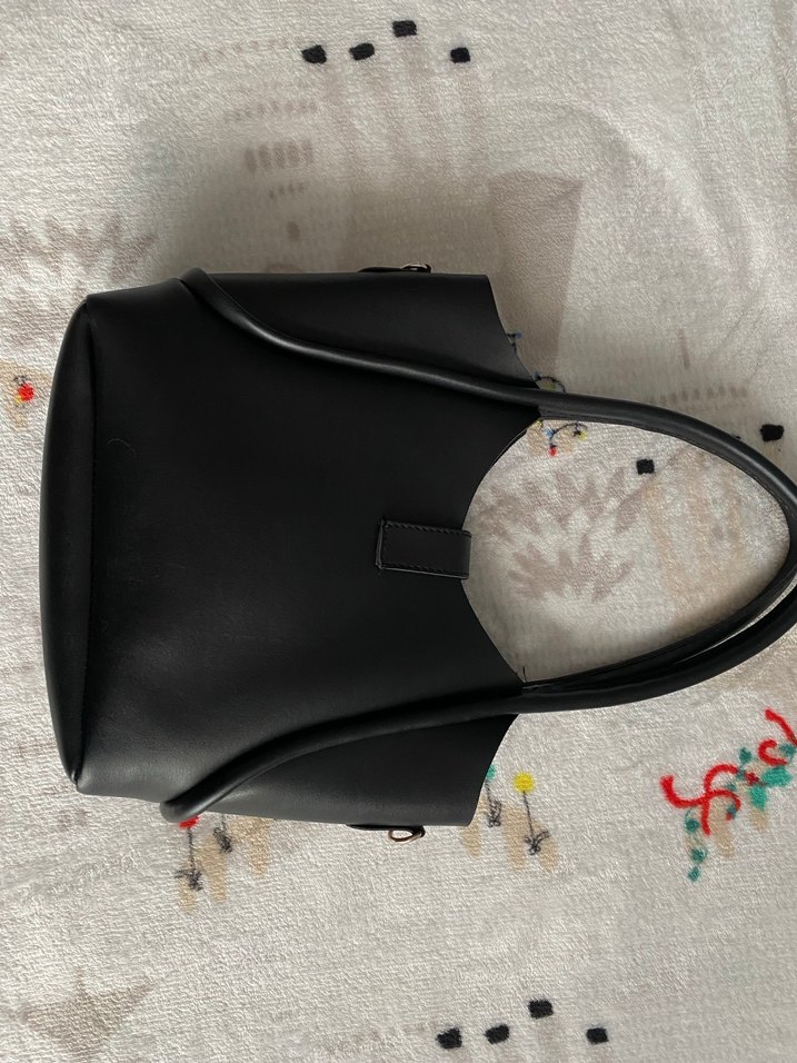 Siyah Deri çanta - Görsel 2