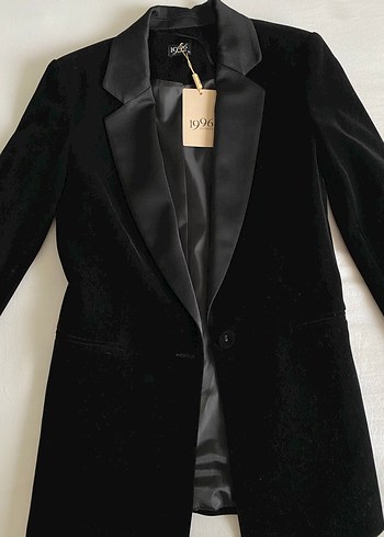 Suet blazer ceket - Görsel 2