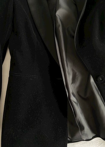 Suet blazer ceket - Görsel 4