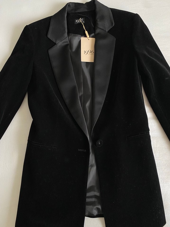 Suet blazer ceket - Görsel 2