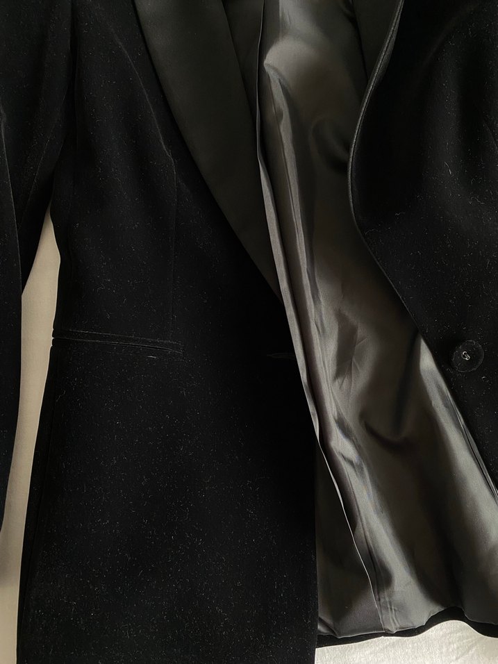 Suet blazer ceket - Görsel 4