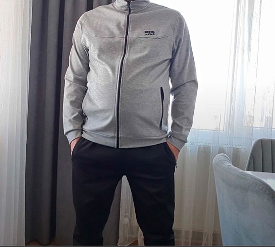 m Beden M beden gri alt üst takım