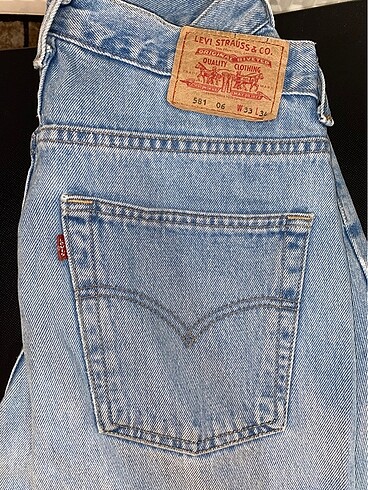 levis vintage kot pantolon