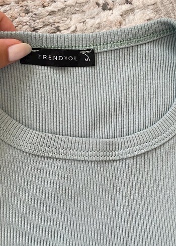 Turkuaz  Basic Kadın crop - Görsel 4