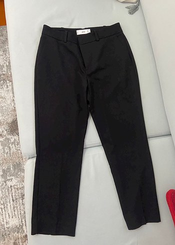 Mango Kadın Siyah Kumaş Pantolon - Görsel 7