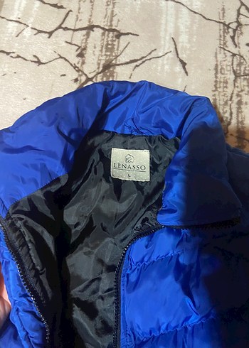 Mavi Fermuarlı Kadın Kolsuz Yelek - Görsel 2