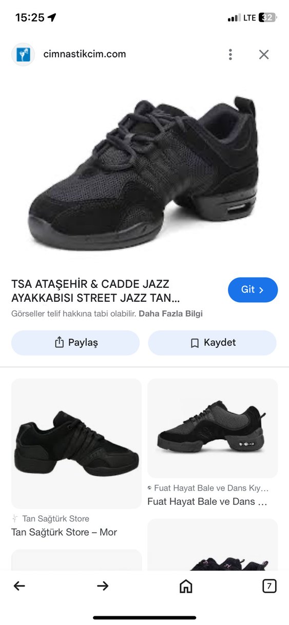 Tan sağtürk çocuk bale ve dans ayakkabısı - Görsel 4