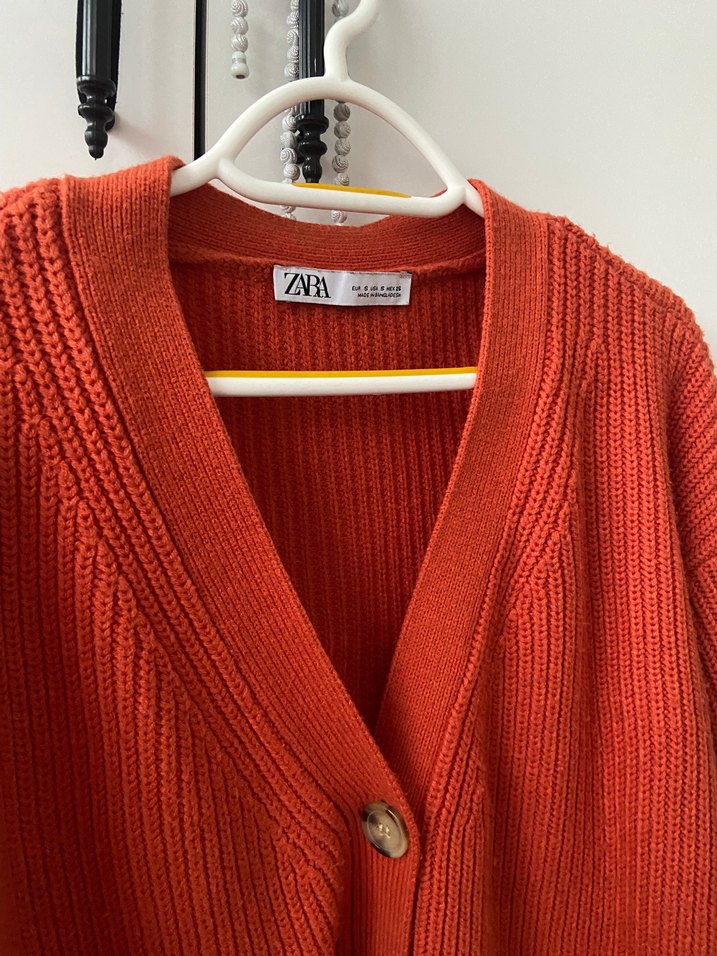 Zara Örgü Kadın Hırka - Görsel 4