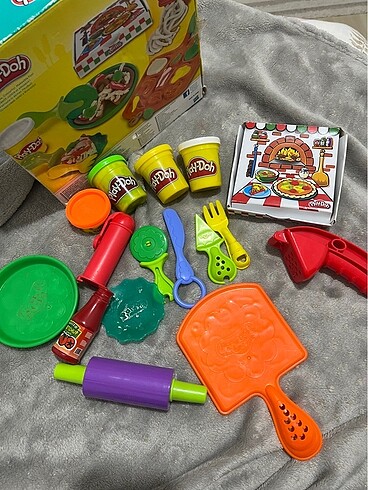 Play doh pizza seti