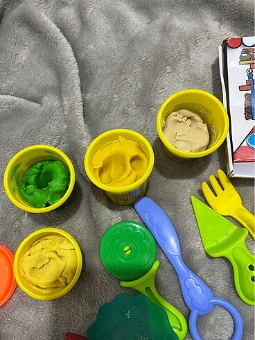 Beden Renk Play doh pizza seti