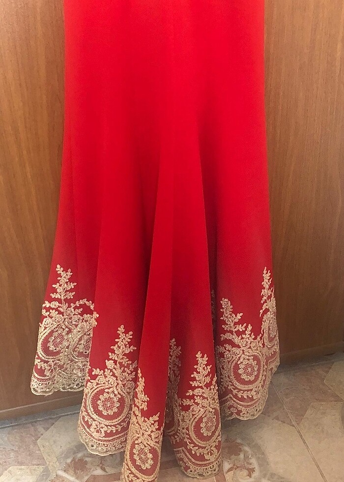 Abiye ( uzun ) Ömür Özer markası özel tasarım - Görsel 3