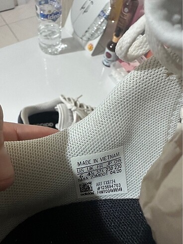 37 Beden Adidas court kadın spor ayakkabı orijinal