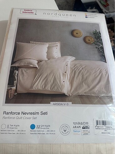 Nordqueen çift kişilik nevresim