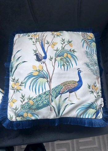 Alseko Concept Tavus Kuşu Desenli Kırlent ( 4 lü kırlent) - Görsel 3