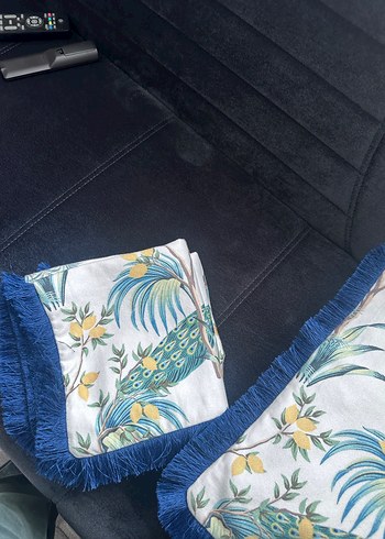 Alseko Concept Tavus Kuşu Desenli Kırlent ( 4 lü kırlent) - Görsel 4