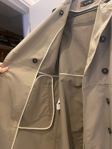 s Beden camel Renk Massimo dutti trençkot