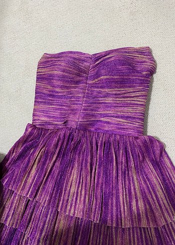 Party elbise mini simli - Görsel 3