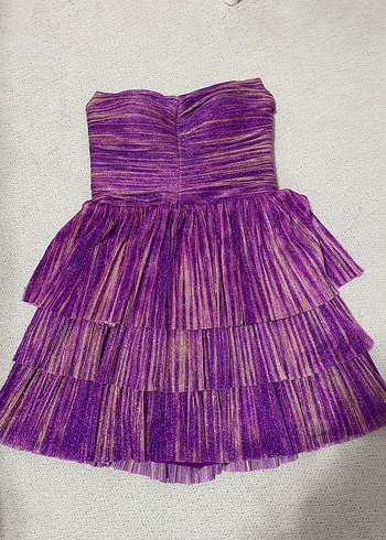 Party elbise mini simli - Görsel 2