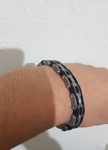 Erkek metal bileklik 2 tane