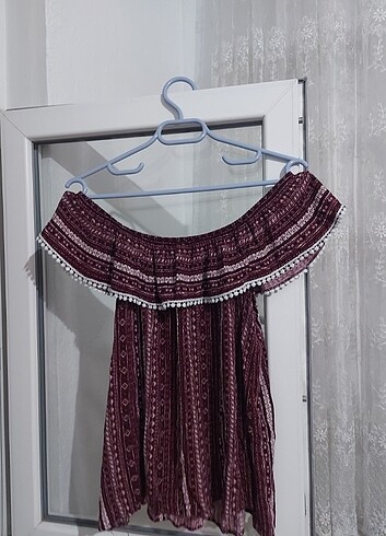 Diğer Bordo Bluz