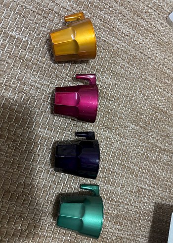 Renkli Casablanca Metalik Kahve Fincan Seti - Görsel 3