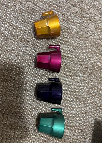 Renkli Casablanca Metalik Kahve Fincan Seti - Görsel 4