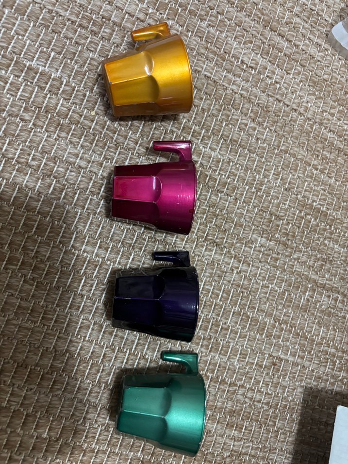 Renkli Casablanca Metalik Kahve Fincan Seti - Görsel 3