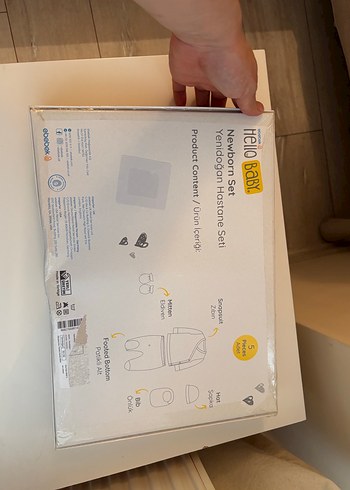 Ebebek hellobaby yenidoğan erkek seti - Görsel 5