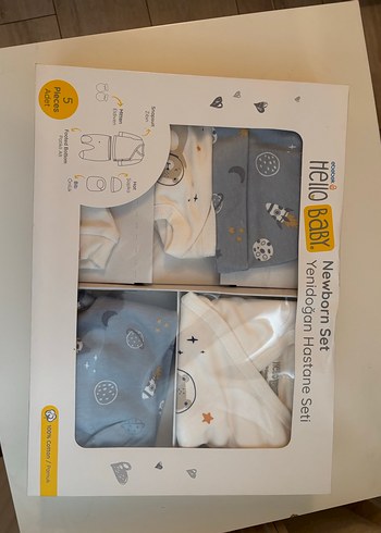 Ebebek hellobaby yenidoğan erkek seti - Görsel 3